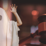 ghost in court for property damage